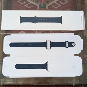 apple watch sport band, abyss blue